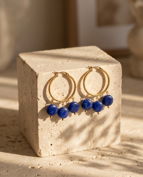 Boucles d'oreilles Samah