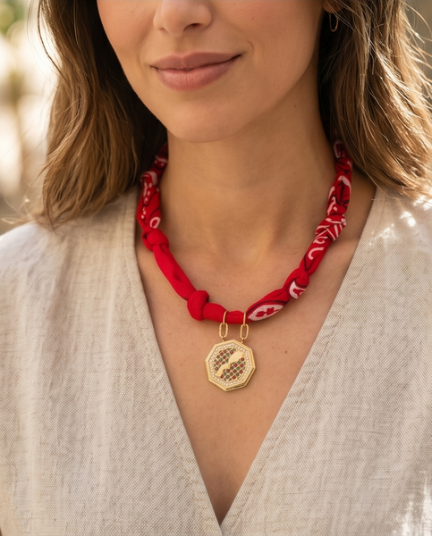 Collier bandana Maroc 02