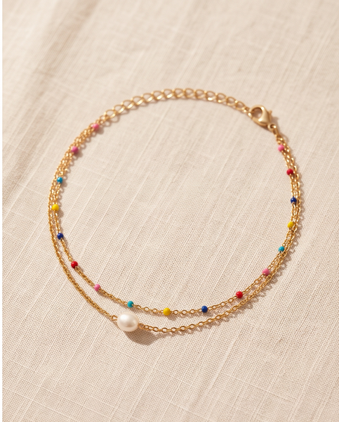 Bracelet cheville Angeline