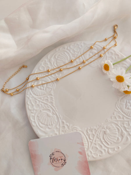Bracelet cheville Angeline