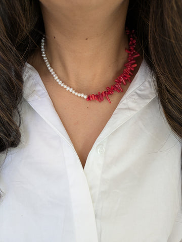 Collier corail