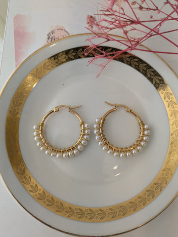 Boucles d'oreilles Hana