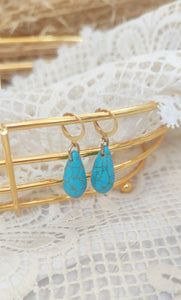 Boucles Turquoise