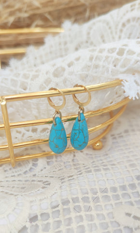 Boucles Turquoise