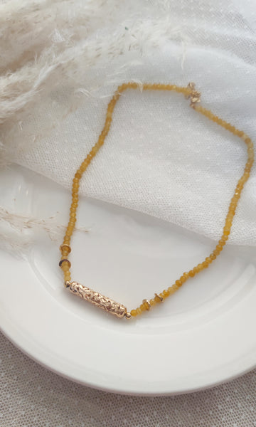 Collier Alia (Jaune)