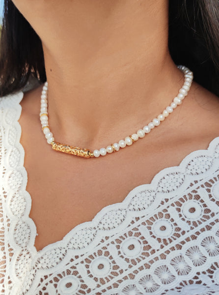 Collier Alia (blanc)