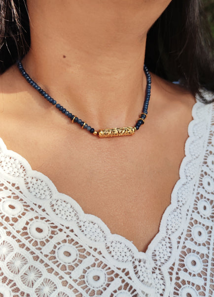 Collier Alia (bleu)